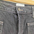 リフォーメーション REFORMATION ブラックデニム フレア ワイド デニムパンツ レディース 28 LONG