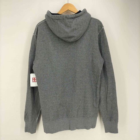 コムデギャルソンオム COMME des GARCONS HOMME 07AW フード裏地チェック柄 スウェットジップパーカー メンズ JPN:S