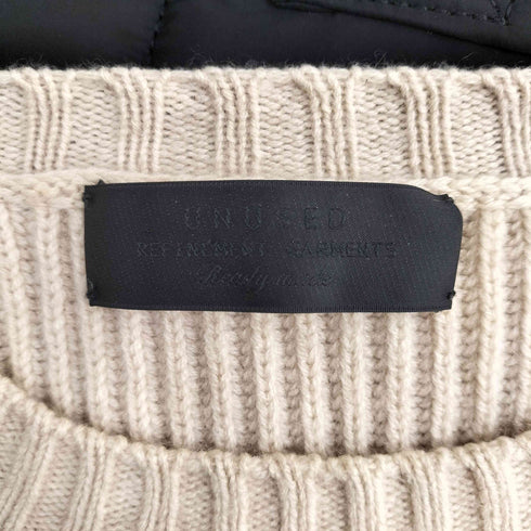アンユーズド UNUSED 3G CREW NECK KNIT ローゲージニット セーター メンズ JPN:0