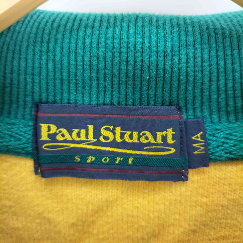 ポールスチュアート Paul Stuart ハーフジップ スウェットプルオーバー メンズ MA