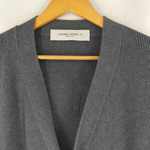 ゴールデングース GOLDEN GOOSE ロゴパッチ カーディガン メンズ import:S
