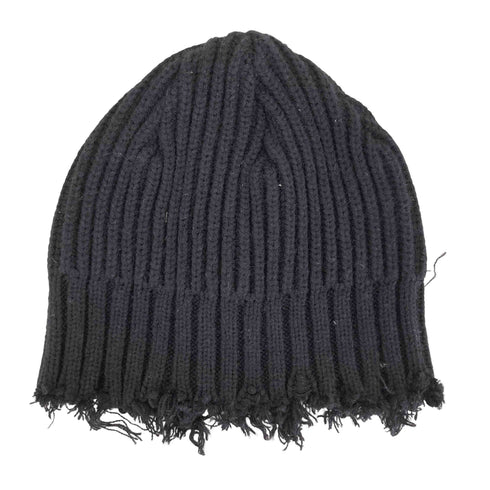 ヨウジヤマモトプールオム Yohji Yamamoto POUR HOMME 17AW リブニットキャップ ニット帽 メンズ