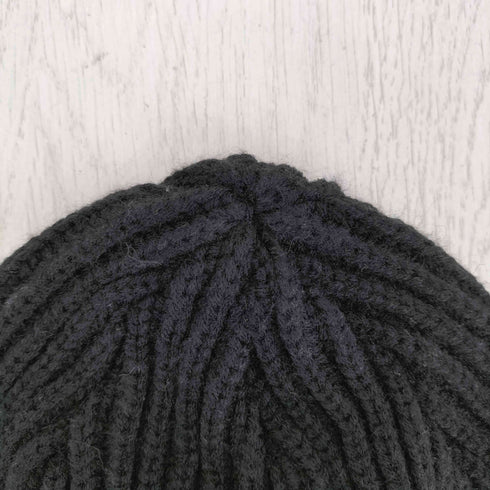 ヨウジヤマモトプールオム Yohji Yamamoto POUR HOMME 17AW リブニットキャップ ニット帽 メンズ