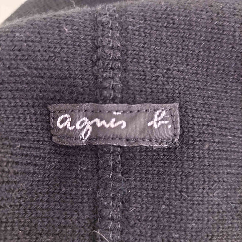 アニエスベー agnes b. MADE IN FRANCE フランス製 ニット帽 メンズ