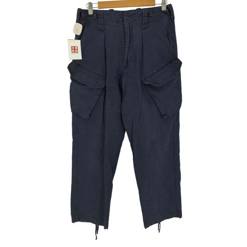 ROYAL NAVY イギリス海軍 カーゴパンツ TROUSER COMBAT NAVY BLUE FR メンズ 80/84/100