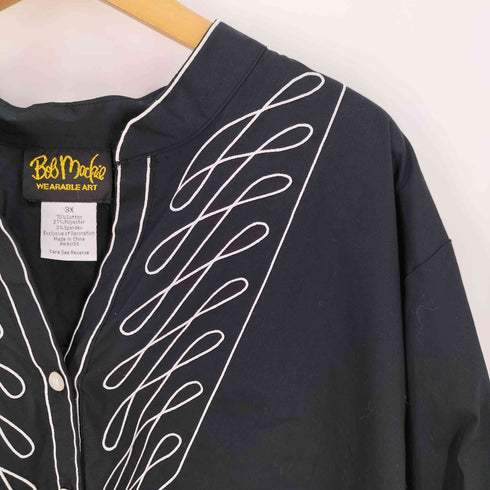 BOB MACKIE スキッパー ウエスタンシャツ メンズ 3X