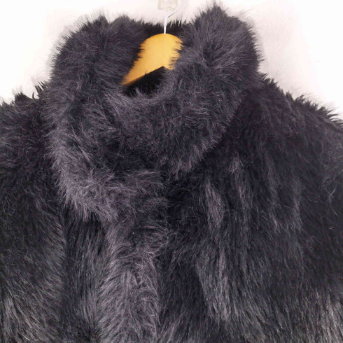 ザラ ZARA フェイクファージャケット レディース import:M