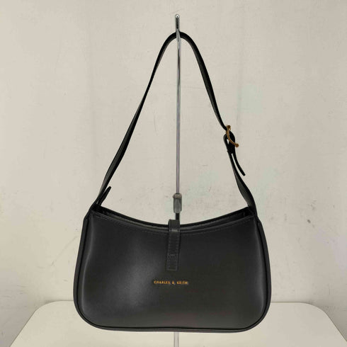 チャールズアンドキース CHARLES&KEITH CESIA メタリックアクセントショルダーバッグ レディース