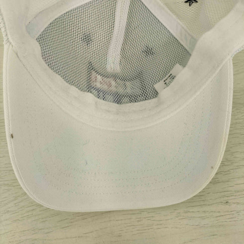 ヨシノリコタケデザイン YOSHINORI KOTAKE DESIGN シールドワッペン 星刺繍 ホワイトメッシュキャップ メンズ