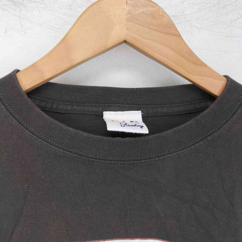 プリントクルーネックTシャツ レディース
