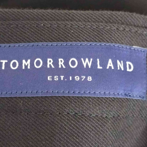 トゥモローランド TOMORROWLAND コットンウール ノープリーツパンツ SONDRIO メンズ 44