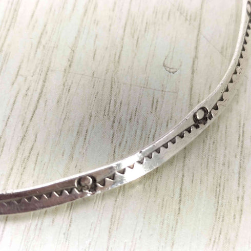 sterling tahe スターリングタホ 細身シルバーバングル メンズ