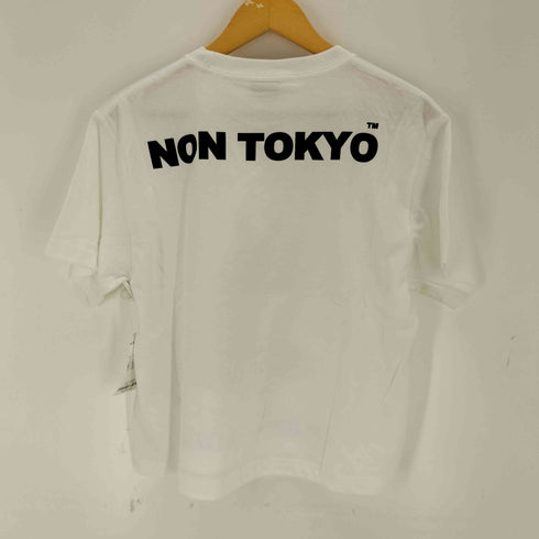 ノントーキョー NON TOKYO フロントプリント 半袖 クルーネックTシャツ レディース JPN:1