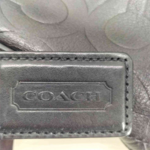 コーチ COACH Op Art Leather East/West Crossbody Satchel オプアート レザー イースト/ウエスト クロスボディ サッチェル 2WAYバッグ メンズ