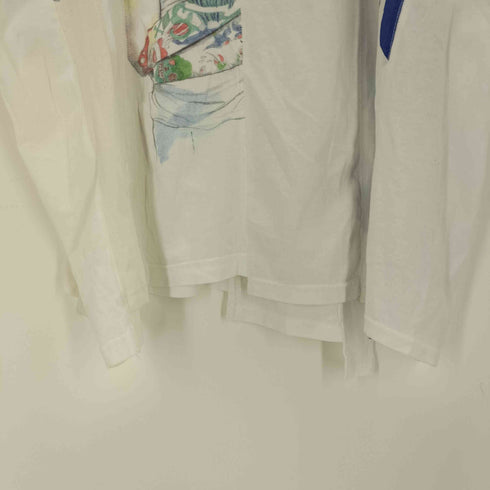 ボディソング BODY SONG. ドッキング 半袖 オーバーサイズ Tシャツ メンズ FREE