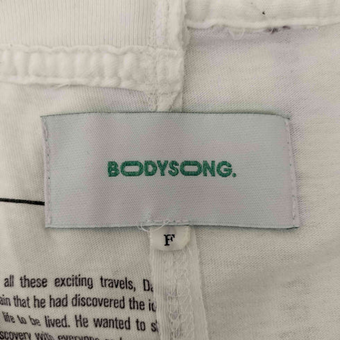 ボディソング BODY SONG. ドッキング 半袖 オーバーサイズ Tシャツ メンズ FREE