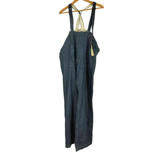 ドゥニーム Denime インディゴ デニム サロペット メンズ M