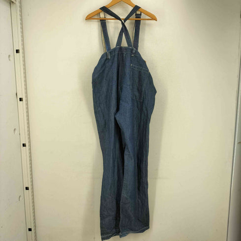 ドゥニーム Denime インディゴ デニム サロペット メンズ M