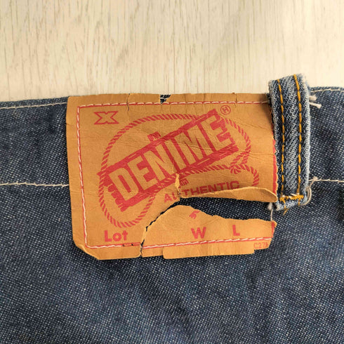 ドゥニーム Denime インディゴ デニム サロペット メンズ M