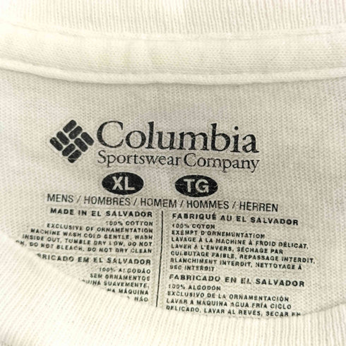 コロンビア Columbia 00S PFG マス フィッシング 両面プリント Tシャツ メンズ import:XL