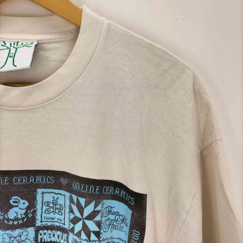 オンラインセラミックス ONLINE CERAMICS Mountain Mist Quilt Tee 半袖プリントTシャツ メンズ L