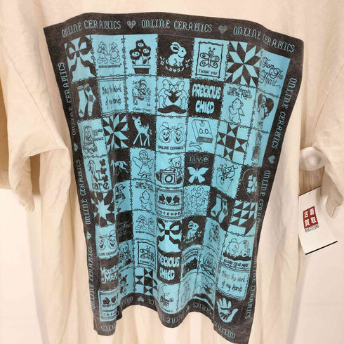 オンラインセラミックス ONLINE CERAMICS Mountain Mist Quilt Tee 半袖プリントTシャツ メンズ L