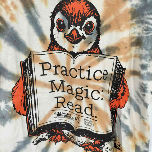 オンラインセラミックス ONLINE CERAMICS Penguin Random House タイダイ半袖プリントTシャツ メンズ XL