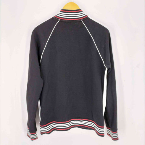 バーバリーブラックレーベル BURBERRY BLACK LABEL ジップアップ ナイロン切替 トラックジャケット メンズ 2