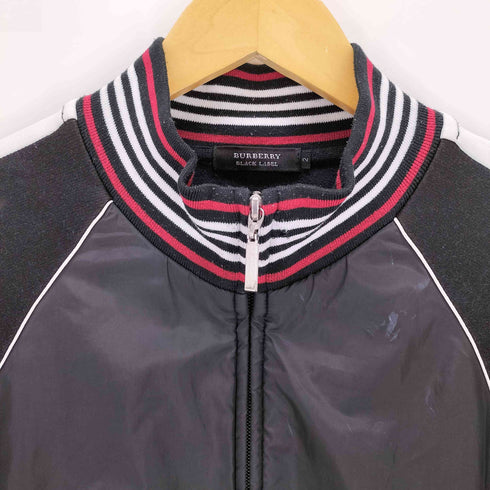 バーバリーブラックレーベル BURBERRY BLACK LABEL ジップアップ ナイロン切替 トラックジャケット メンズ 2