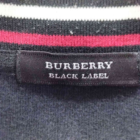 バーバリーブラックレーベル BURBERRY BLACK LABEL ジップアップ ナイロン切替 トラックジャケット メンズ 2
