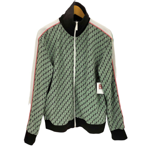 ザラ ZARA 幾何学柄トラックジャケット メンズ L