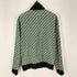 ザラ ZARA 幾何学柄トラックジャケット メンズ L
