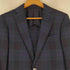 エルメネジルドゼニア Ermenegildo Zegna ウール×シルク チェック 2Bテーラードジャケット メンズ JPN:44