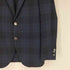 エルメネジルドゼニア Ermenegildo Zegna ウール×シルク チェック 2Bテーラードジャケット メンズ JPN:44