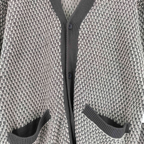 ビームスハート BEAMS HEART カワリアミ ビッグ カーディガン メンズ JPN:M