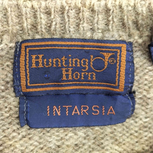 Hunting Horn INSTARSIA シェットランドウール100 セーター メンズ JPN:M
