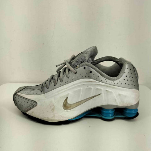 ナイキ NIKE Shox TL Metallic Silver/White/Blue Lagoon/Blue Lagoon ョックス TL メタリックシルバー/ホワイト/ブルーラグーン/ブルーラグーン メンズ JPN:27