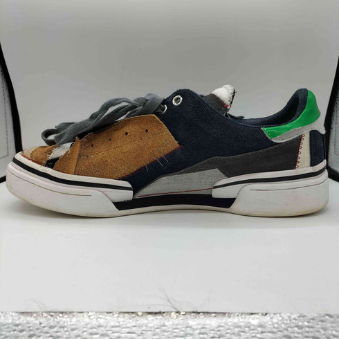 カラー kolor 22SS オックス スニーカー 再構築 パッチワーク ローカット スニーカー メンズ JPN:25.5