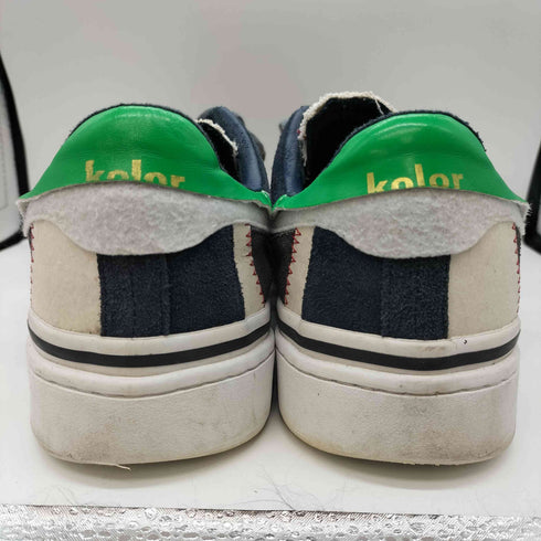 カラー kolor 22SS オックス スニーカー 再構築 パッチワーク ローカット スニーカー メンズ JPN:25.5