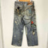 アクネストゥディオズ ACNE STUDIOS 24SS 1981Mトロンプルイユキーチェーンプリントデニムパンツ メンズ 48