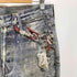 アクネストゥディオズ ACNE STUDIOS 24SS 1981Mトロンプルイユキーチェーンプリントデニムパンツ メンズ 48