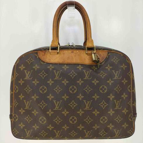 ルイヴィトン LOUIS VUITTON 95年製 2月 ドーヴィル ボーリング ヴァニティ Deauville Bowling Vanity 南京錠付 レディース