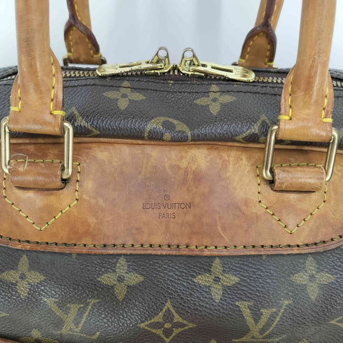 ルイヴィトン LOUIS VUITTON 95年製 2月 ドーヴィル ボーリング ヴァニティ Deauville Bowling Vanity 南京錠付 レディース