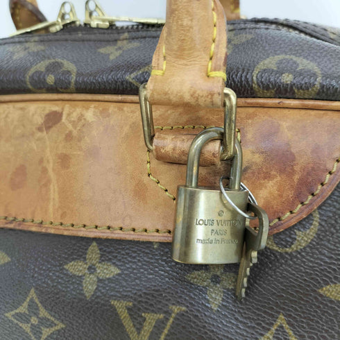 ルイヴィトン LOUIS VUITTON 95年製 2月 ドーヴィル ボーリング ヴァニティ Deauville Bowling Vanity 南京錠付 レディース