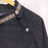 Jagged Edge Mountain Gear チロリアンテープ ネックボタン プルオーバー デニムシャツ メンズ import:L
