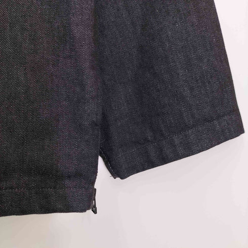 Jagged Edge Mountain Gear チロリアンテープ ネックボタン プルオーバー デニムシャツ メンズ import:L