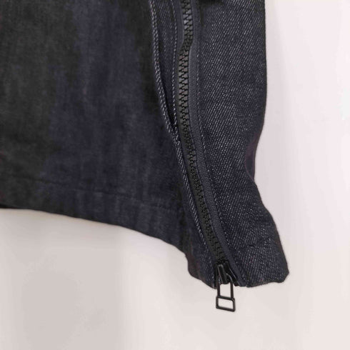 Jagged Edge Mountain Gear チロリアンテープ ネックボタン プルオーバー デニムシャツ メンズ import:L