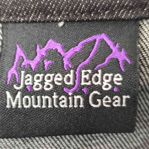 Jagged Edge Mountain Gear チロリアンテープ ネックボタン プルオーバー デニムシャツ メンズ import:L