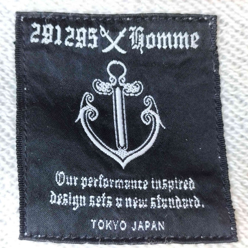 ニーキューイチニーキューゴーオム 291295=HOMME 異素材切替 ダブルジップジャケット Y2K メンズ JPN:3