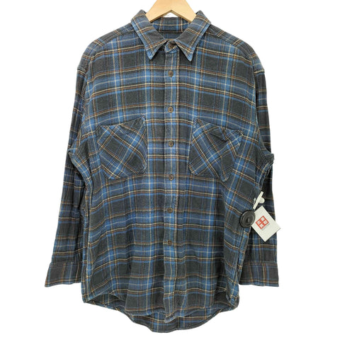 セントジョンズベイ STJOHNS BAY 90s チェック ヘビー フランネル シャツ ヘビネル メンズ import:L